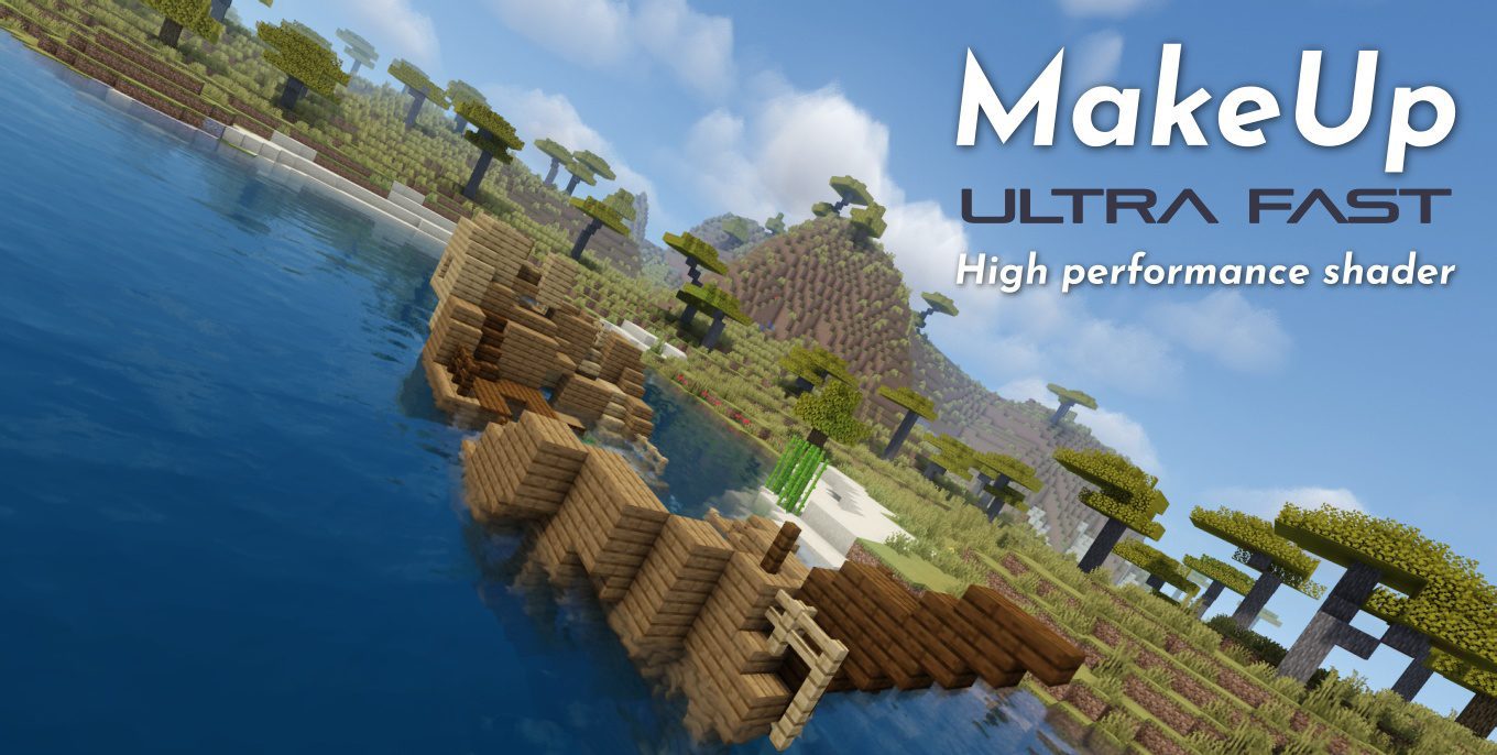 Makeup Ultra Fast Shaders Mod - 1Minecraft