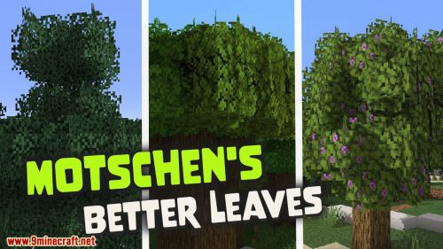 Motschen’s Better Leaves Resource Pack (1.19.4, 1.18.2) – Texture Pack Thumbnail
