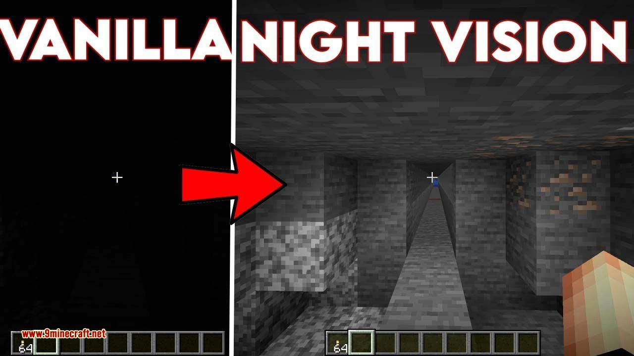 Night vision pack minecraft