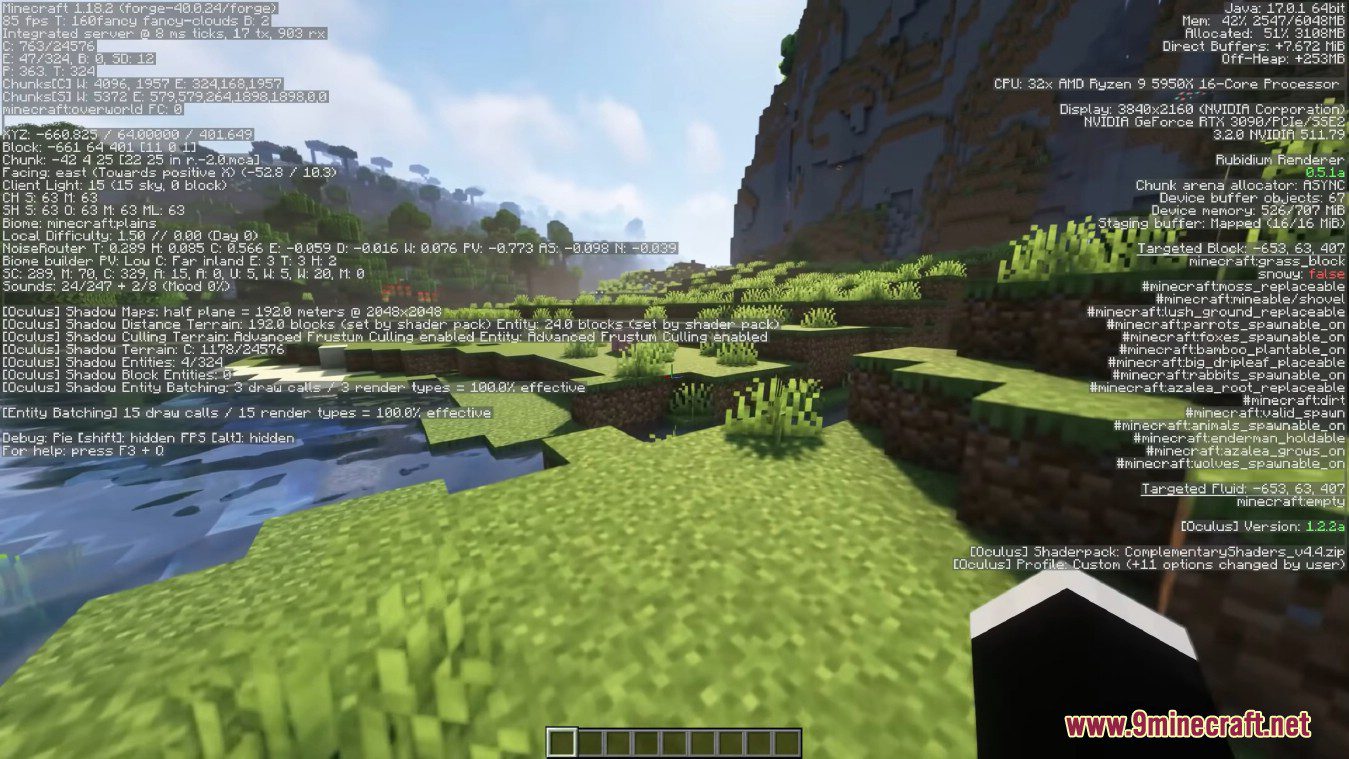 Oculus mod 1minecraft
