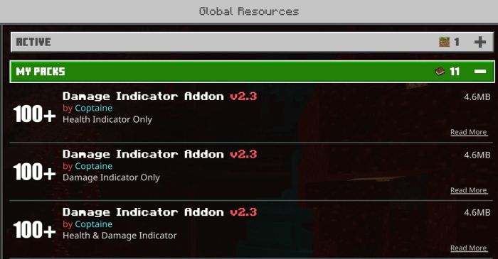 Damage Indicator Addon (1.19) - Health Indicator Mod 2