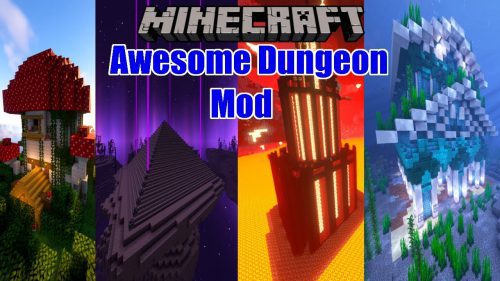 Awesome Dungeon Mod (1.19.4, 1.18.2) – Better Default Dungeon Thumbnail