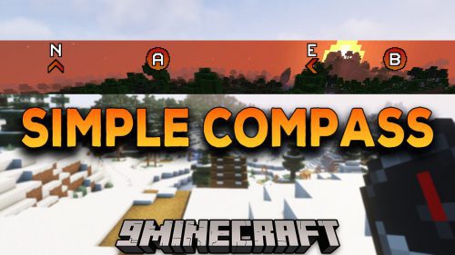 Simple Compass Mod (1.19.4, 1.18.2) – RPG-like Compass Thumbnail