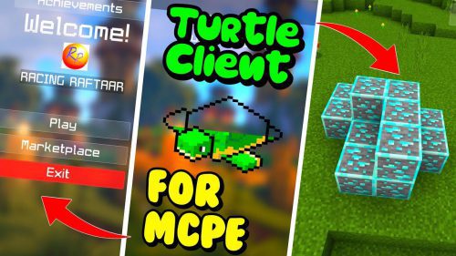 Turtle Client (1.19, 1.18) – Night Vision, XRay for MCPE Thumbnail