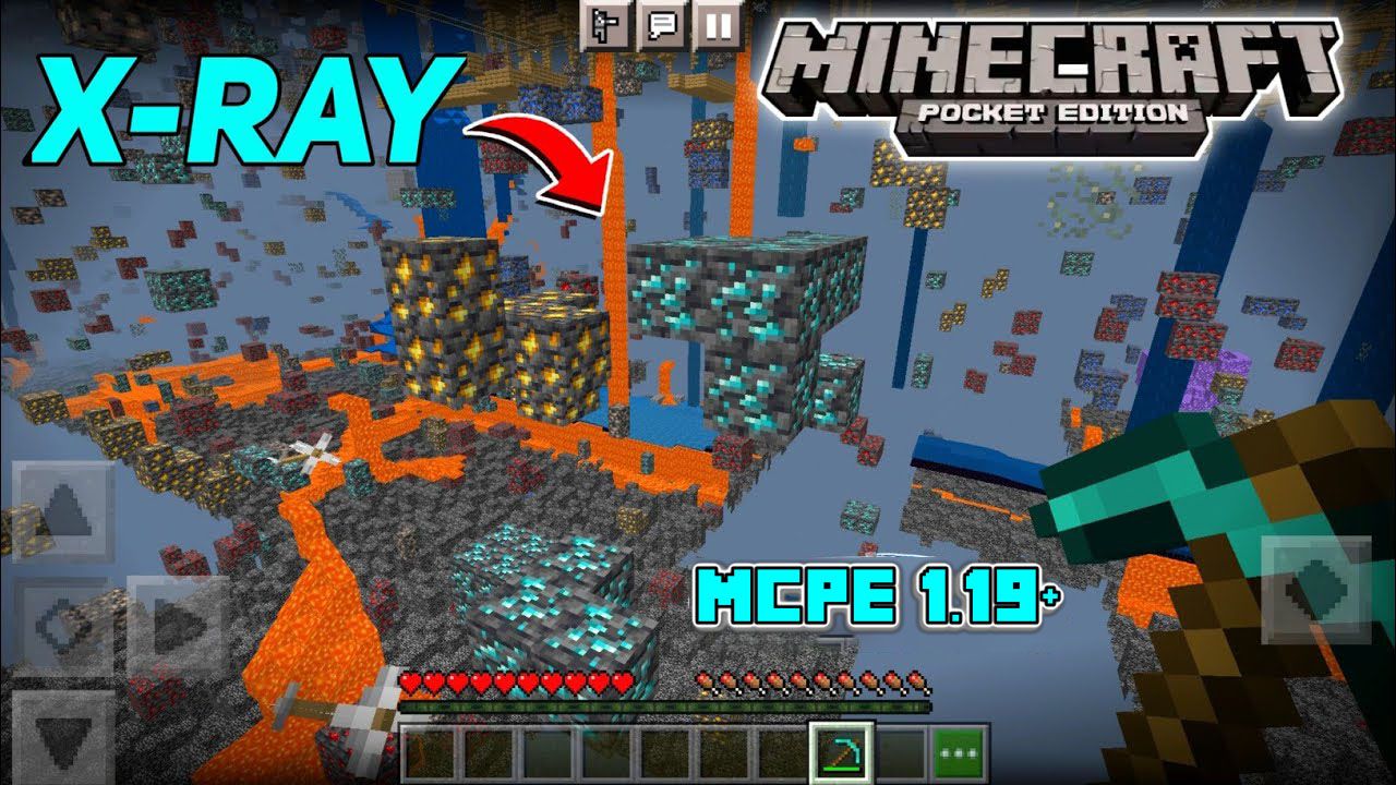 X Ray Texture Pack Mcpe - 1Minecraft