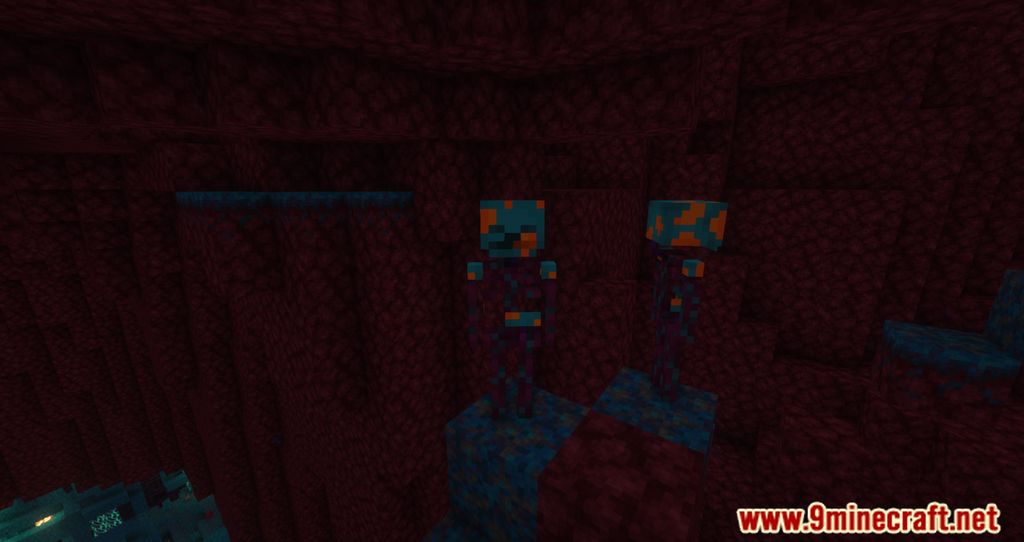 Nether Skeletons Mod (1.18.2, 1.16.5) – Malevolent Creatures within the Nether 7