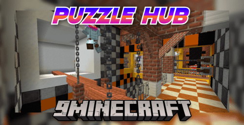 Puzzle Hub Map (1.19.3, 1.18.2) – Put Your Logic Skills To The Test Thumbnail