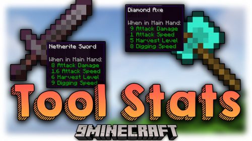 Tool Stats Mod (1.19.4, 1.18.2) – Learning More About A Tool Thumbnail