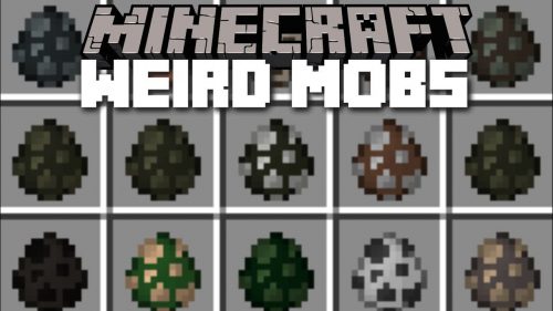 YDM’s Weird Mobs Mod (1.19.3, 1.18.2) – New Crazy Mobs Thumbnail