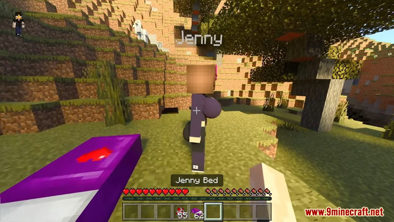 jenny mod mcpe bedrock