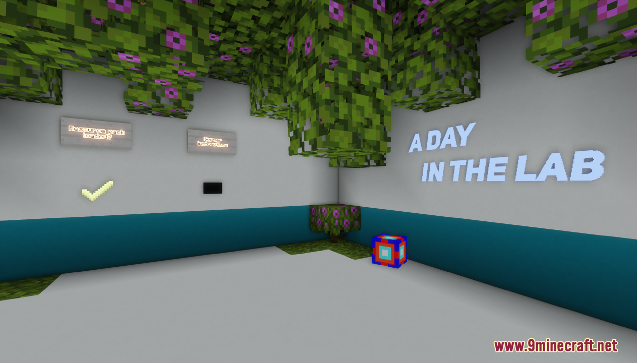A Day In The Lab Map - 1Minecraft