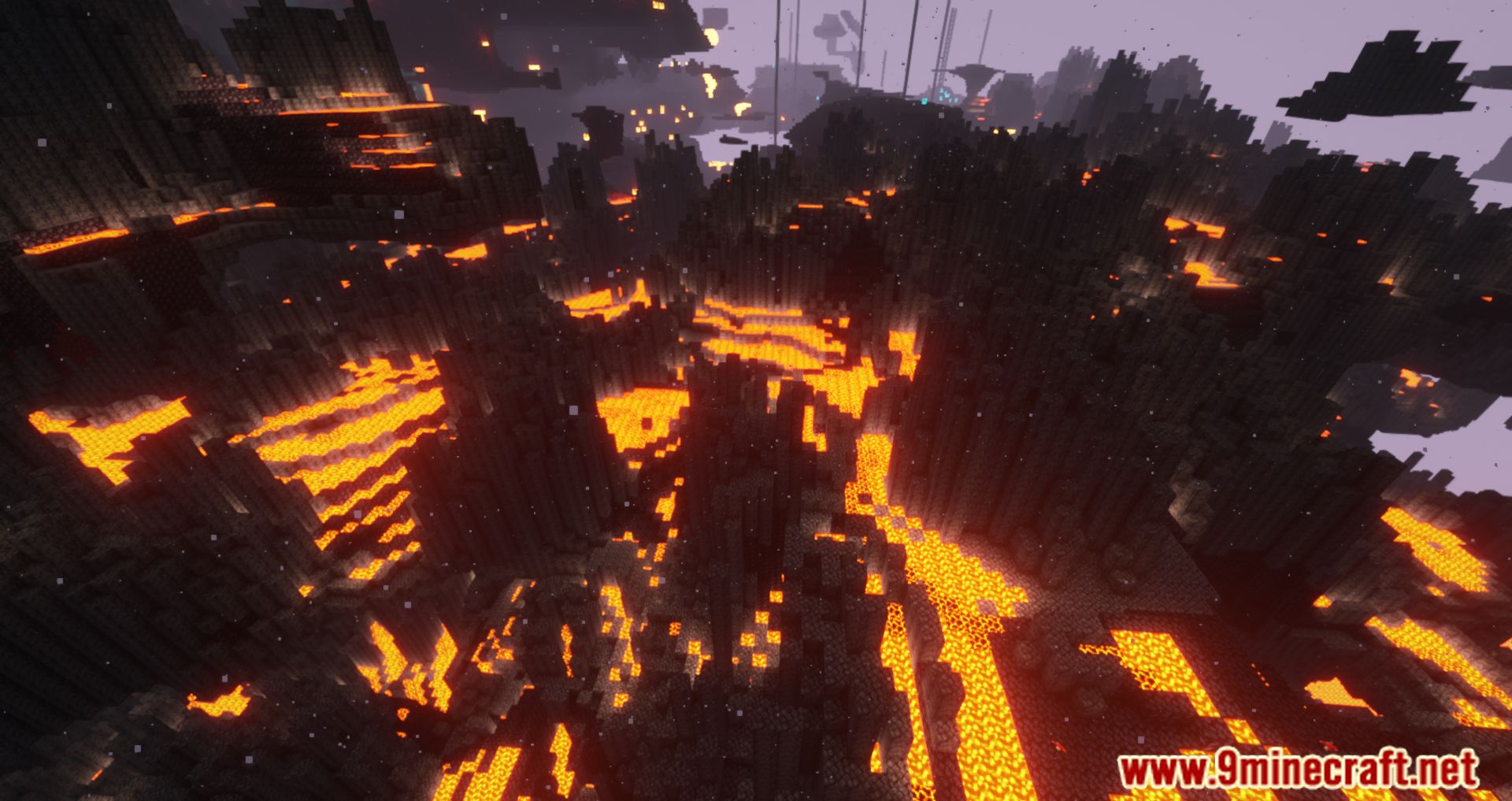 Amplified Nether Mod (1.19.4, 1.18.2) - Atmospheric Hell Dimension 9