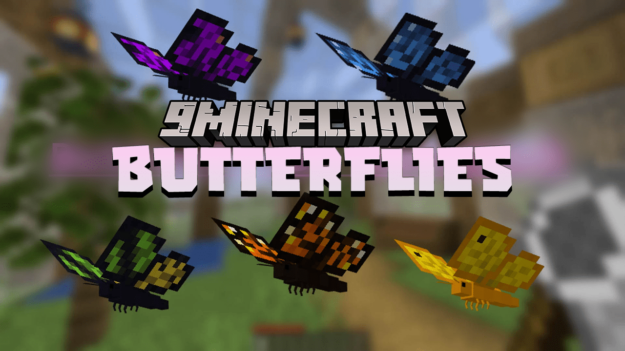 Butterflies Data Pack 1Minecraft