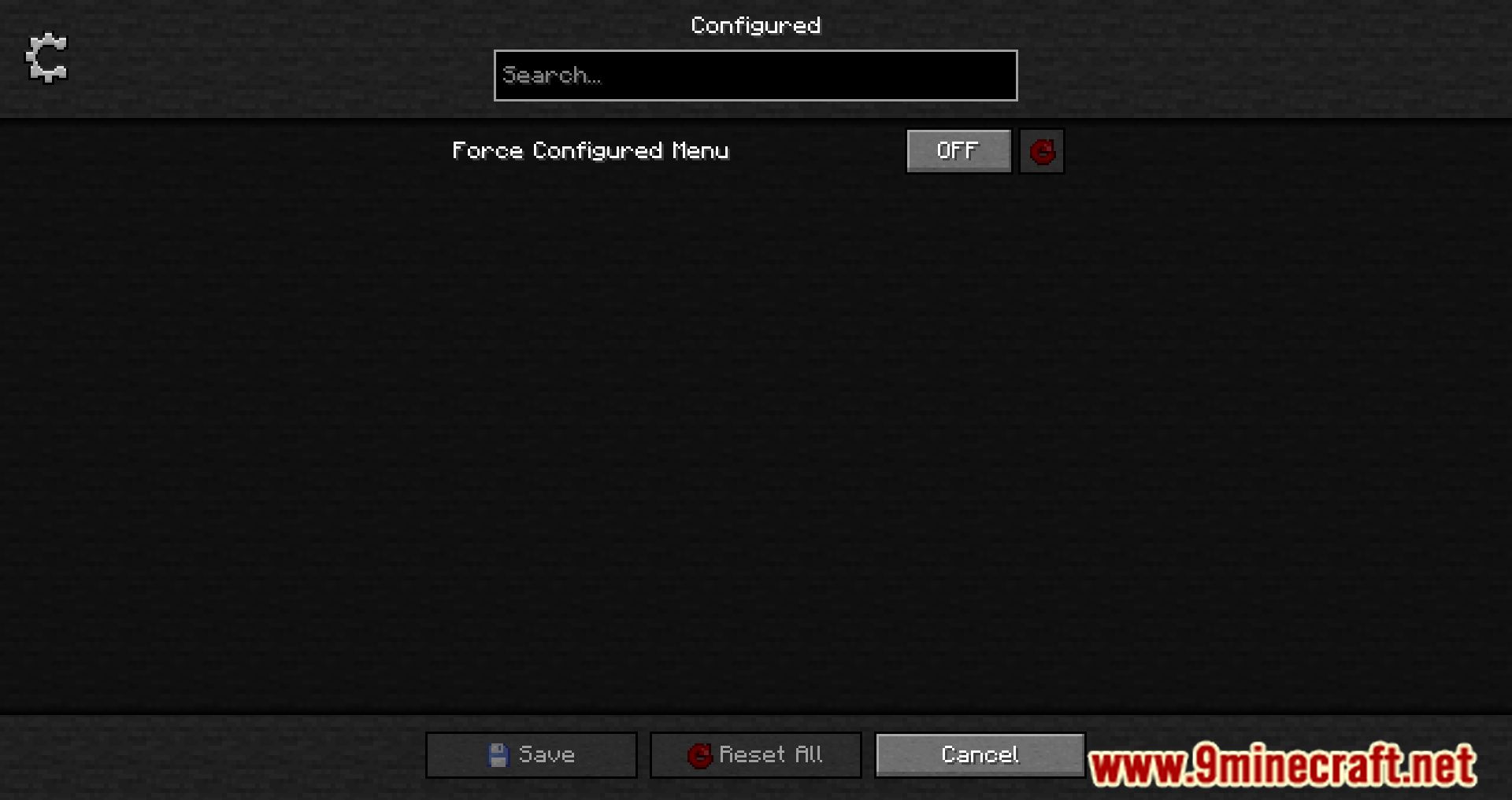 Configured mod 1minecraft