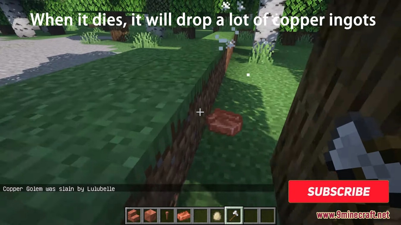 Copper Golem Mod 1Minecraft