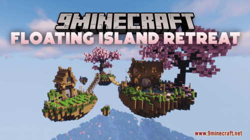Floating Island Retreat Map (1.19.3, 1.18.2) – Lovely Survival Sky Island Thumbnail