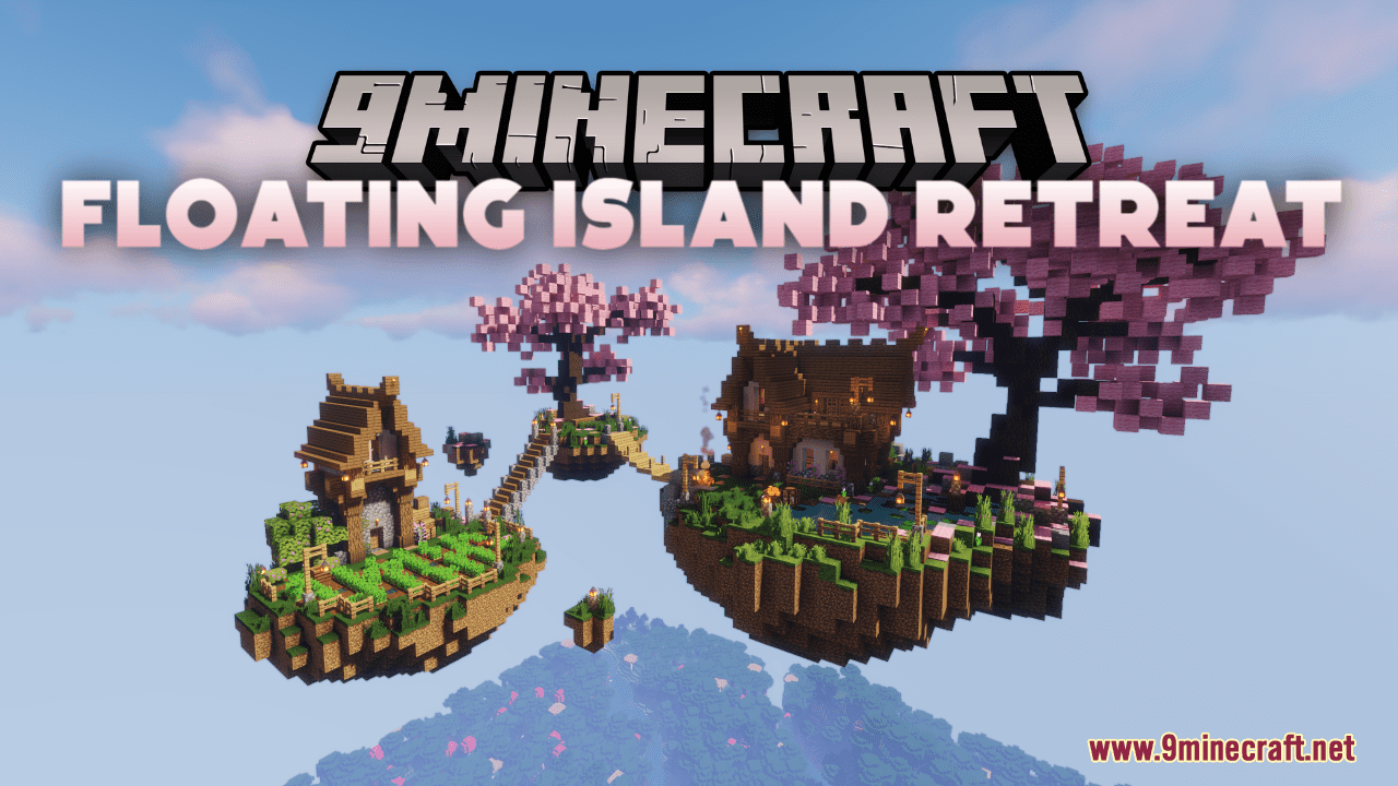 Floating Island Retreat Map - 1Minecraft