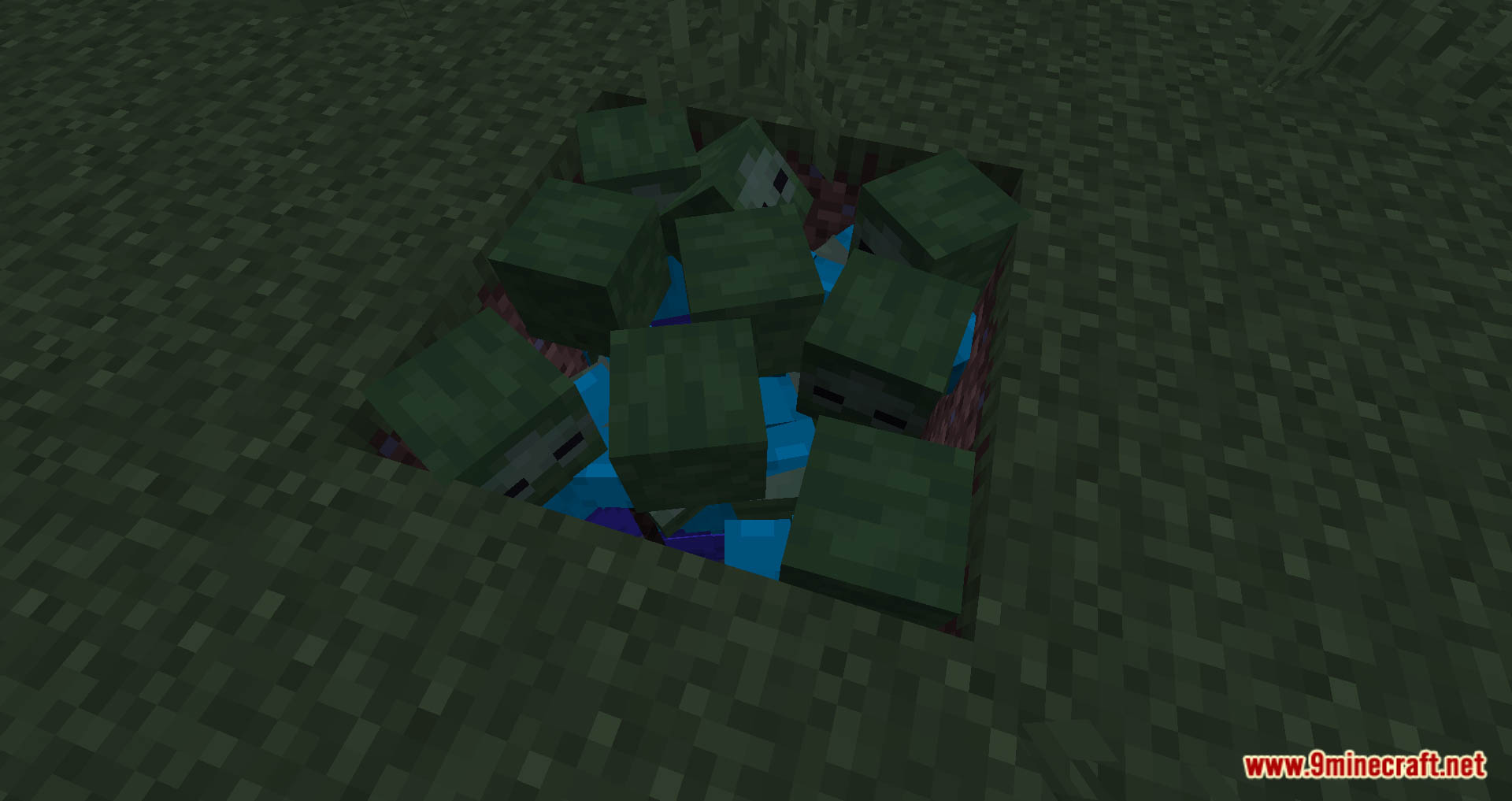 Minecraft But Zombies Drop Op Items Data Pack 1Minecraft