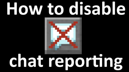 No Chat Reports Mod (1.19.4, 1.19.2) – How to Disable Chat Reporting Thumbnail