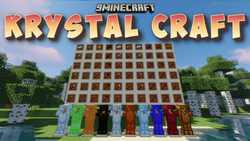Krystal Craft Mod (1.19.4, 1.18.2) – Copious Crafting Resources Thumbnail