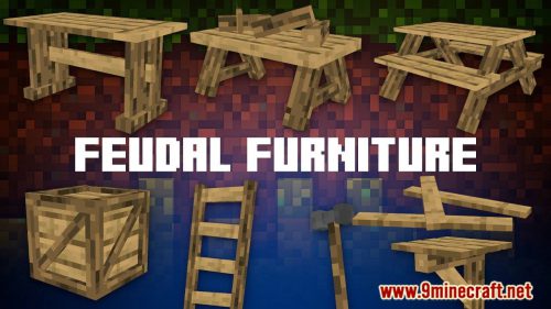 Medieval Furniture Addon (1.19) – MCPE/Bedrock Mod Thumbnail