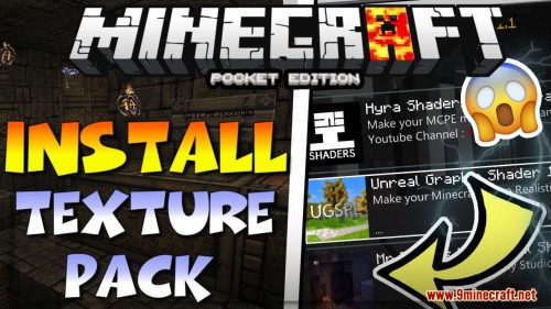 How To Install Minecraft PE Resource/Texture Packs for Android Thumbnail