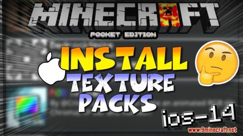 How To Install Minecraft PE Texture/Resource Packs for iOS Thumbnail