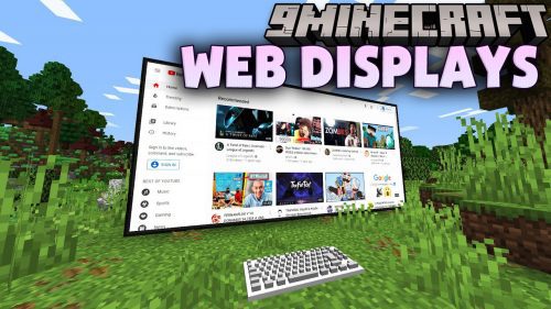 WebDisplays Mod (1.19.2, 1.18.2) – Internet in Minecraft Thumbnail