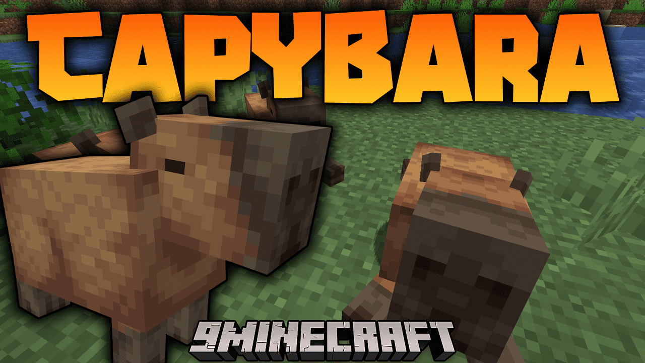 Capybara mod 1minecraft