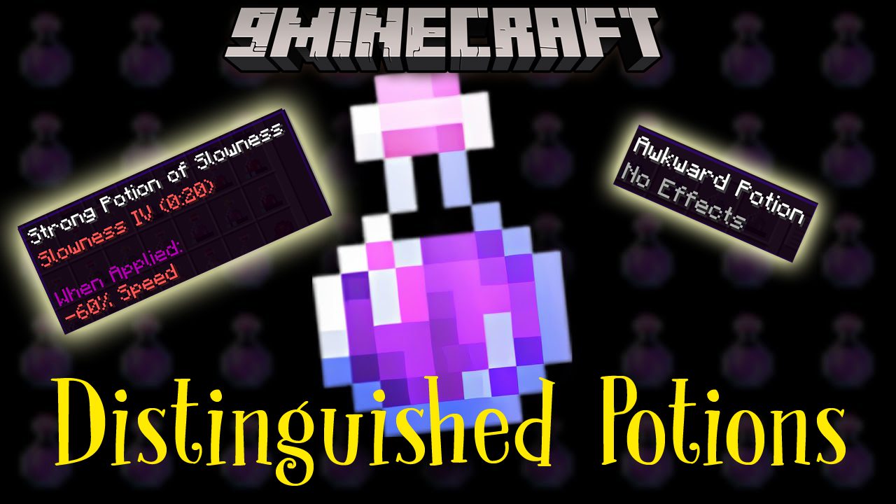 Distinguished Potions Mod - 1Minecraft