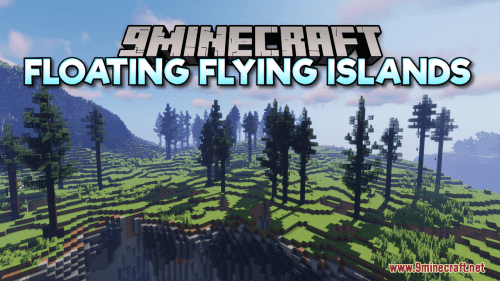 Floating Flying Islands Map (1.19.3, 1.18.2) – Custom Worldpainter Minecraft Map Thumbnail