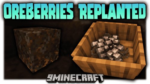Oreberries Replanted Mod (1.19.4, 1.18.2) – Grow Your Ore Thumbnail