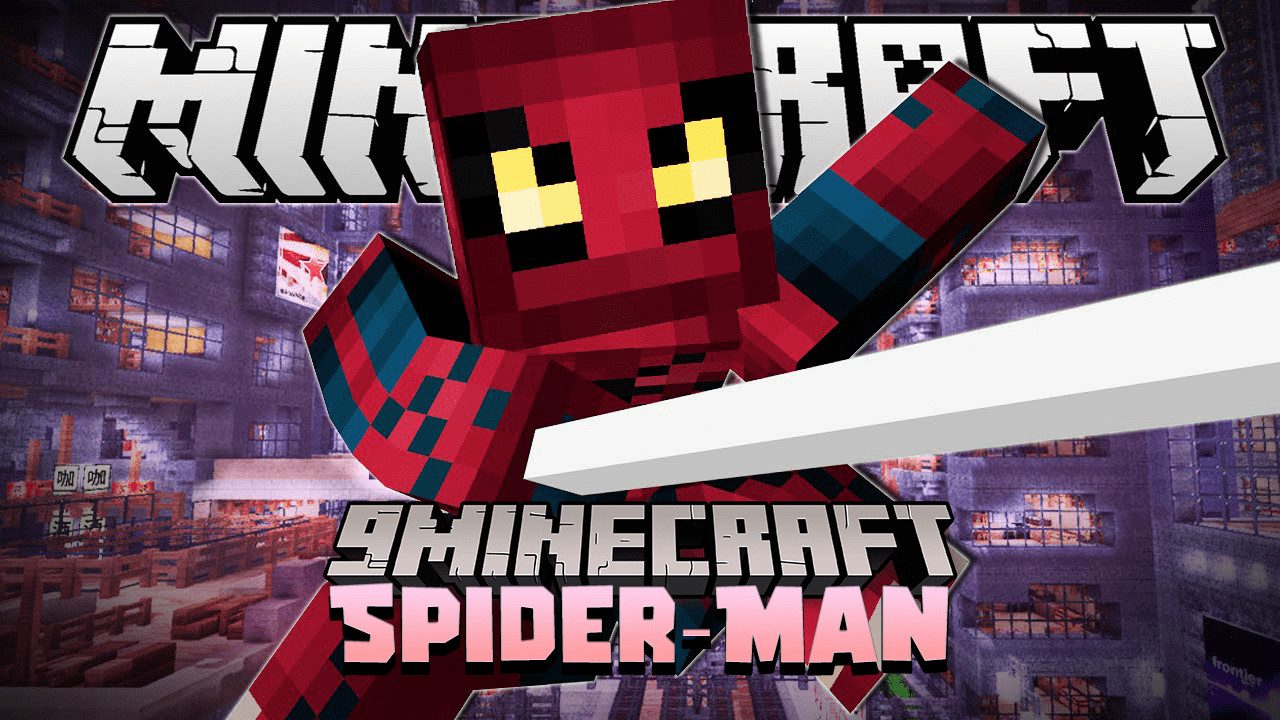 Spider man data pack 1minecraft