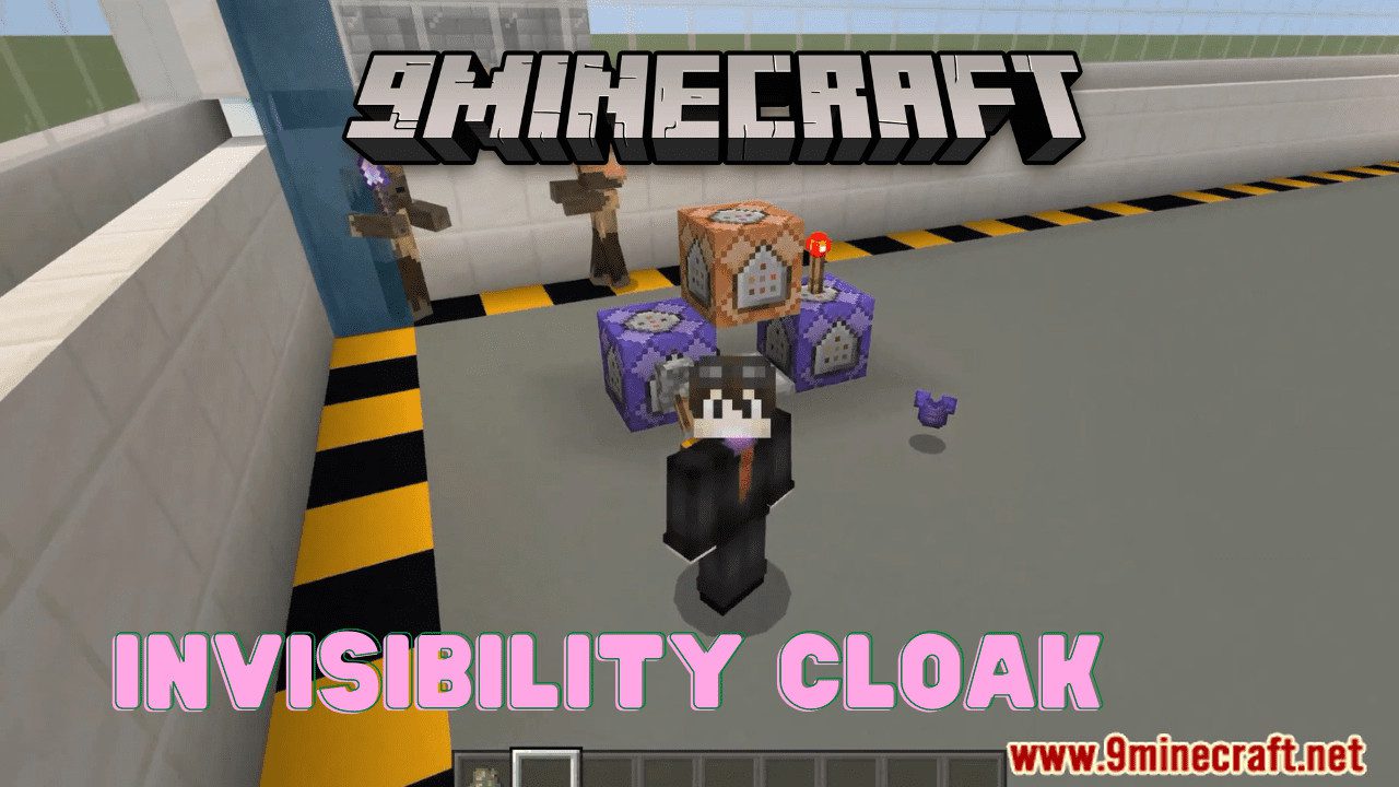 Invisibility Cloak Plugin 1Minecraft