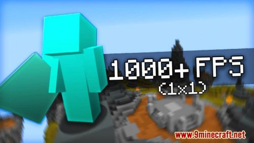 Ultimate FPS Resource Pack (1.18.2, 1.16.5) – OneCraft 1×1 Texture Pack Thumbnail