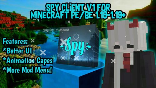 Spy Client (1.19) – Better UI, Animation Capes, More Mod Menu Thumbnail