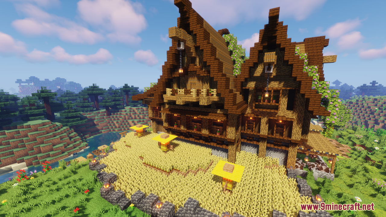 Wine Cellar Chalet Map 1Minecraft