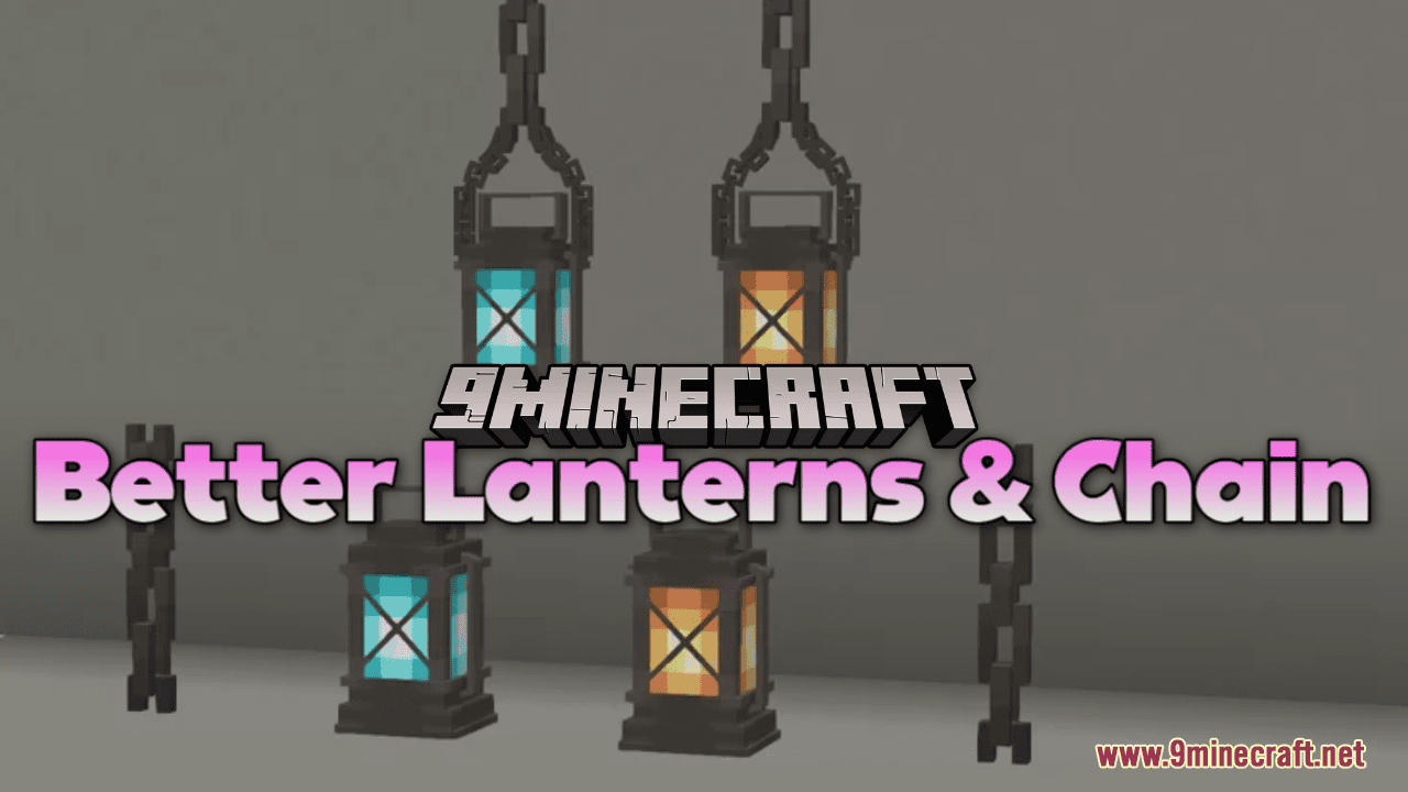 Better Lanterns Chain Resource Pack - 1Minecraft