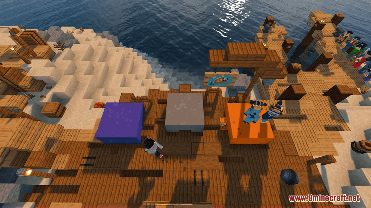 Crafty Cannoneers Map (1.19.4, 1.18.2) - A War Of Pirates 4