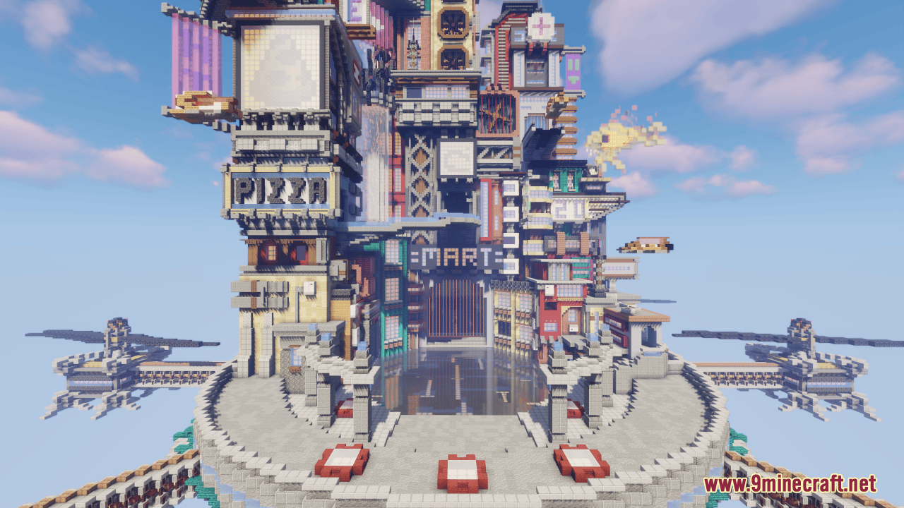 Cyberpunk map 1minecraft
