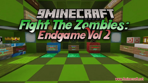 Fight The Zombies: Endgame Vol 2 Map (1.19.3, 1.18.2) – Fight Wit Style Thumbnail