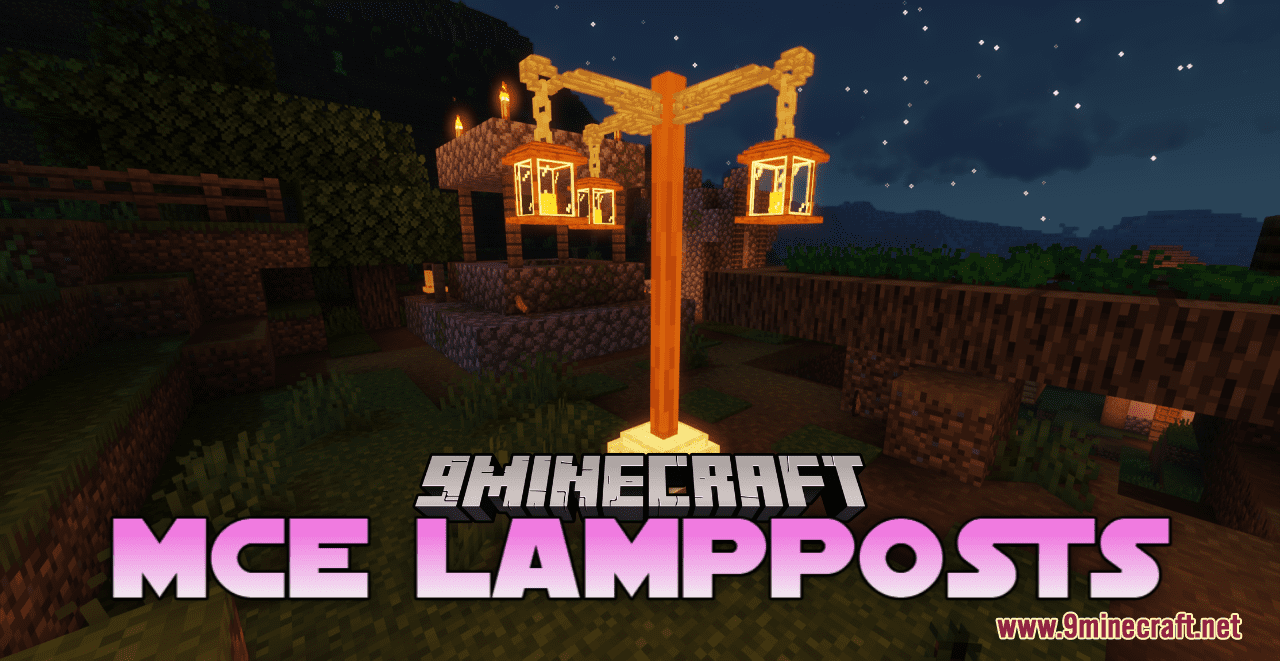Mce Lampposts Resource Pack 1Minecraft
