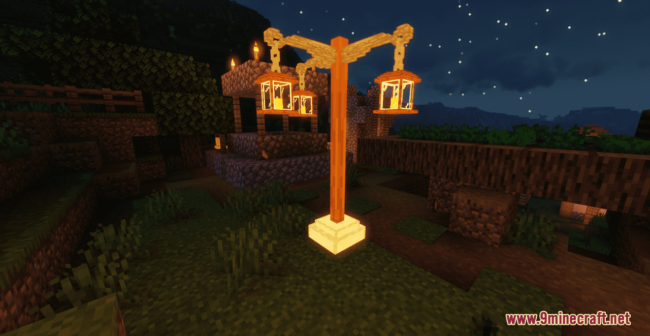 Mce Lampposts Resource Pack 1Minecraft