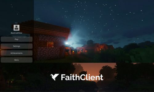 Faith Client (1.19) – Beautiful, Aesthetic, Intuitive Thumbnail