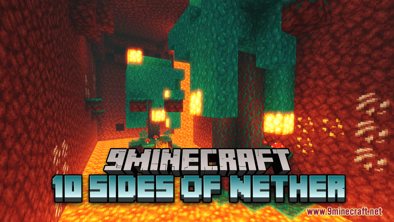 10 Sides Of Nether Map 1Minecraft