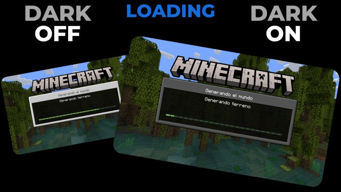 Dark Mode Ui Texture Pack Mcpe - 1Minecraft