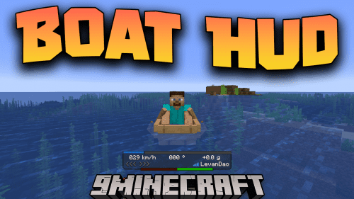 Boat Hud Mod (1.19.4, 1.18.2) – Display The Information Of The Boat Thumbnail