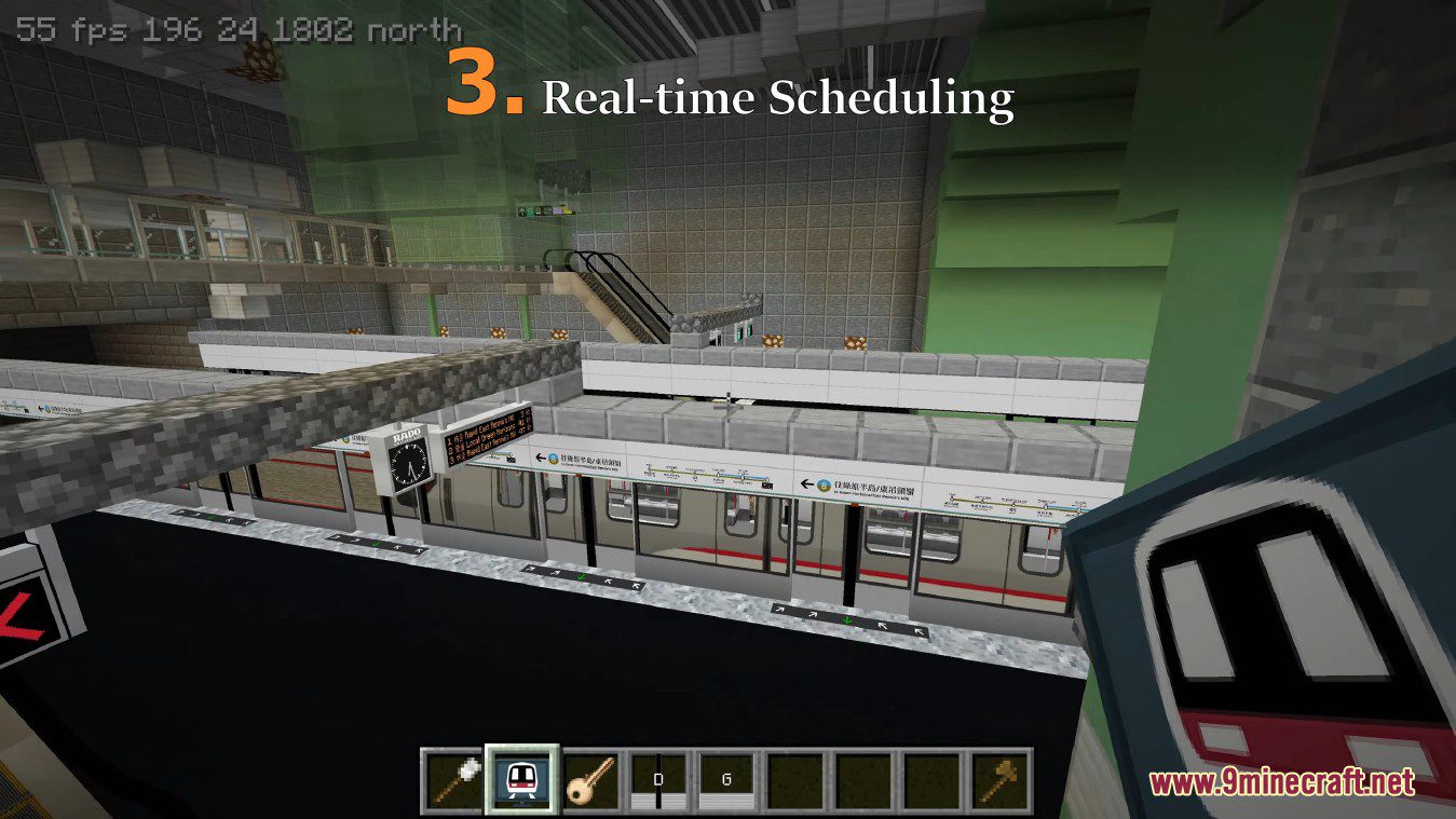 Minecraft Transit Railway Mod - 1Minecraft