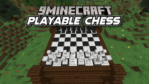 Playable Chess Map (1.19.4, 1.18.2) – Play Chess With Your Friends! Thumbnail