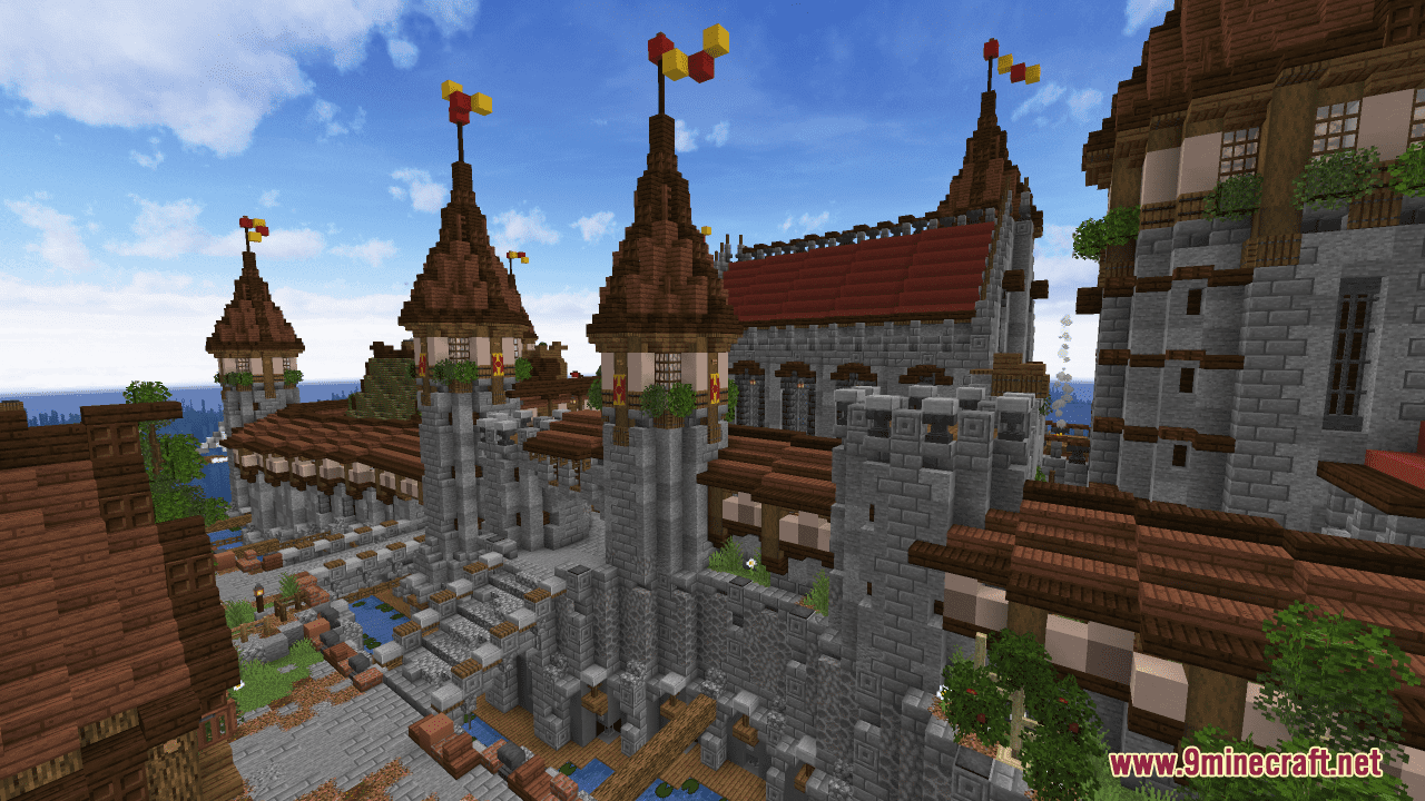 Realistic Medieval City Map - 1Minecraft